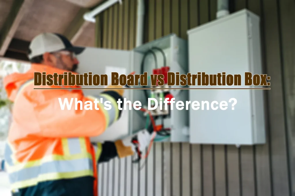 Distribution Board vs Distribution Box: What’s the Difference?