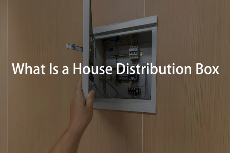 What Is a House Distribution Box and Why Should You Care?