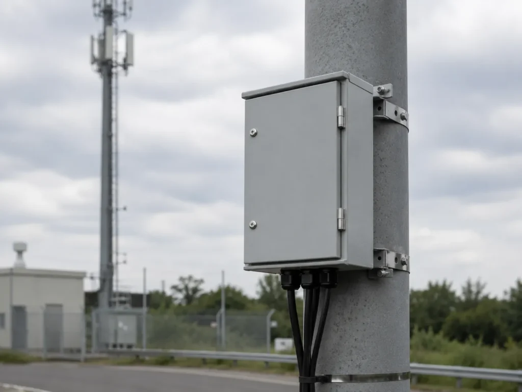 Pole Mounted Outdoor Enclosure