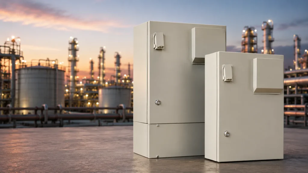 explosion proof enclosures oil gas facility