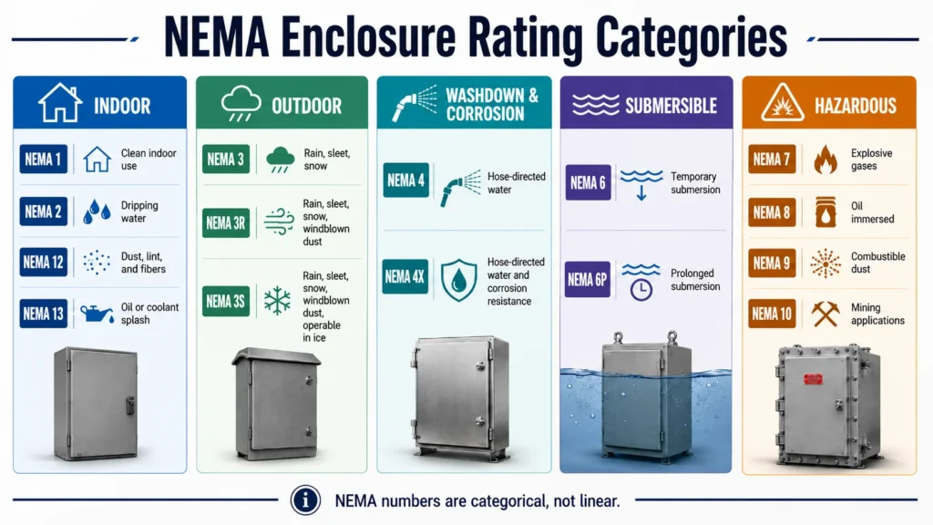 nema enclosure rating categories