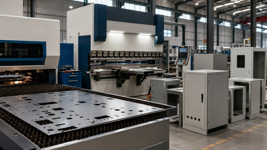 custom metal distribution box fabrication