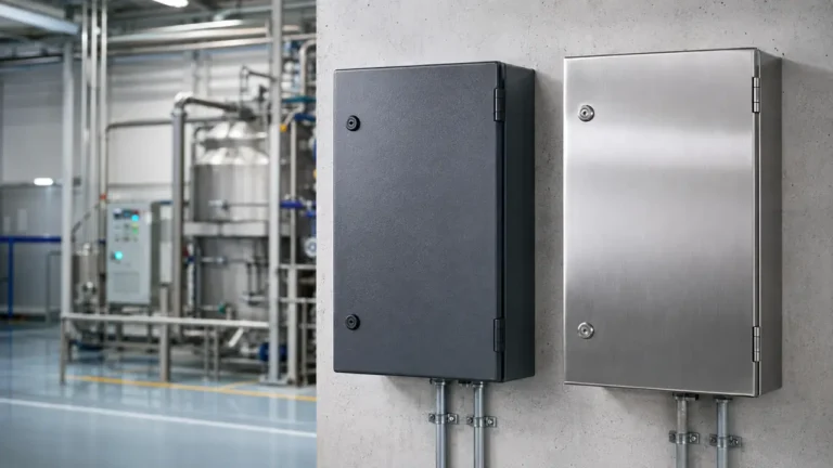 Fiberglass vs Stainless Steel Enclosures: How to Choose the Right Material