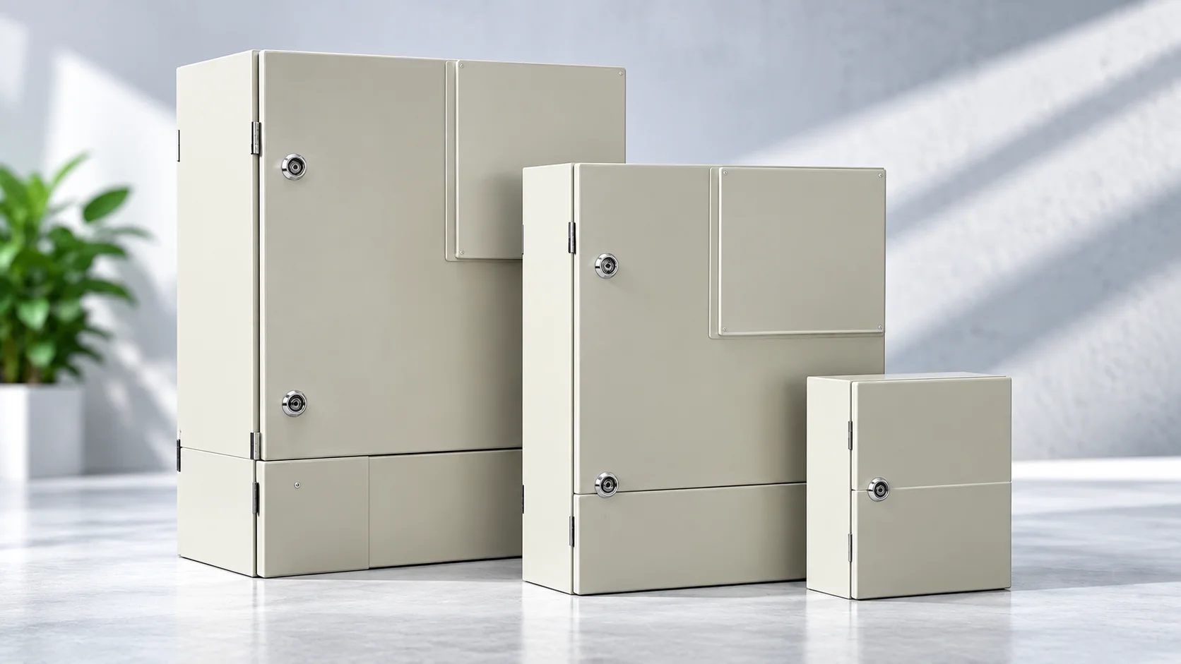Custom wall mount electrical enclosure