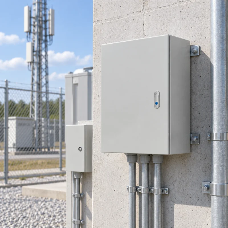 Outdoor electrical enclosure application
